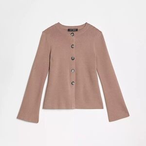 Loft Versa Front Split Cardigan - Brown Malt